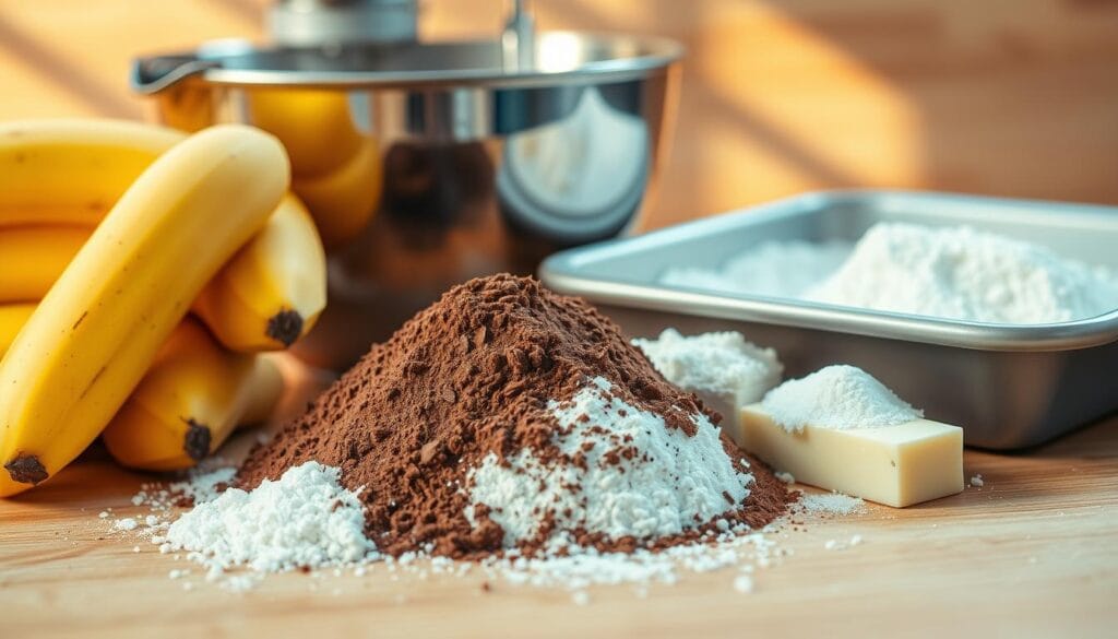 Banana Bread Brownies Ingredients Banana Bread Brownies Ingredients